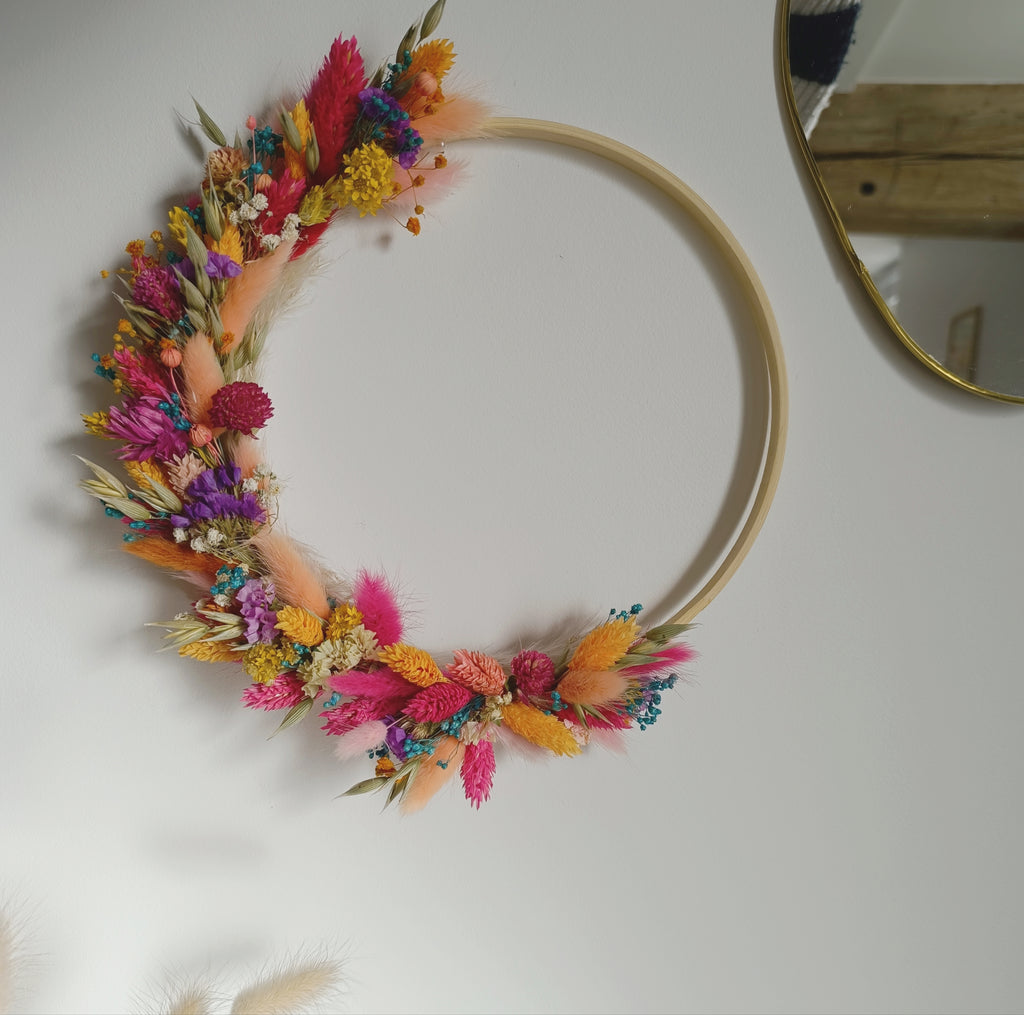 Couronne Fleurie Papillon