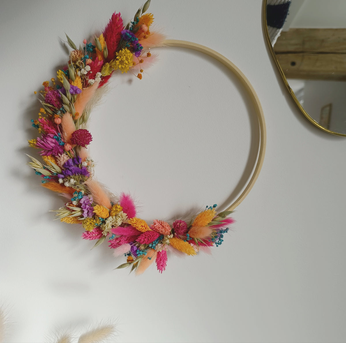 Couronne Fleurie Papillon