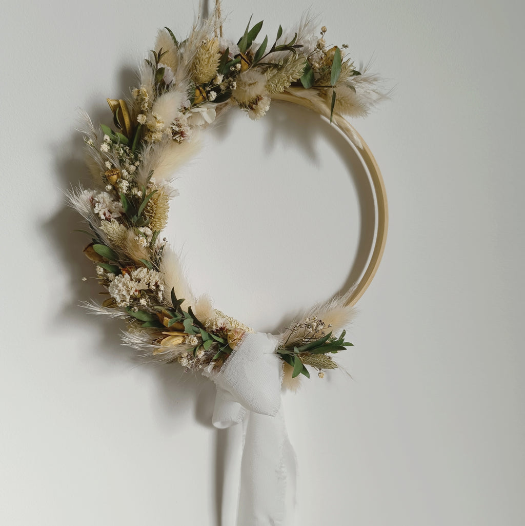 Couronne Fleurie Aquarelle