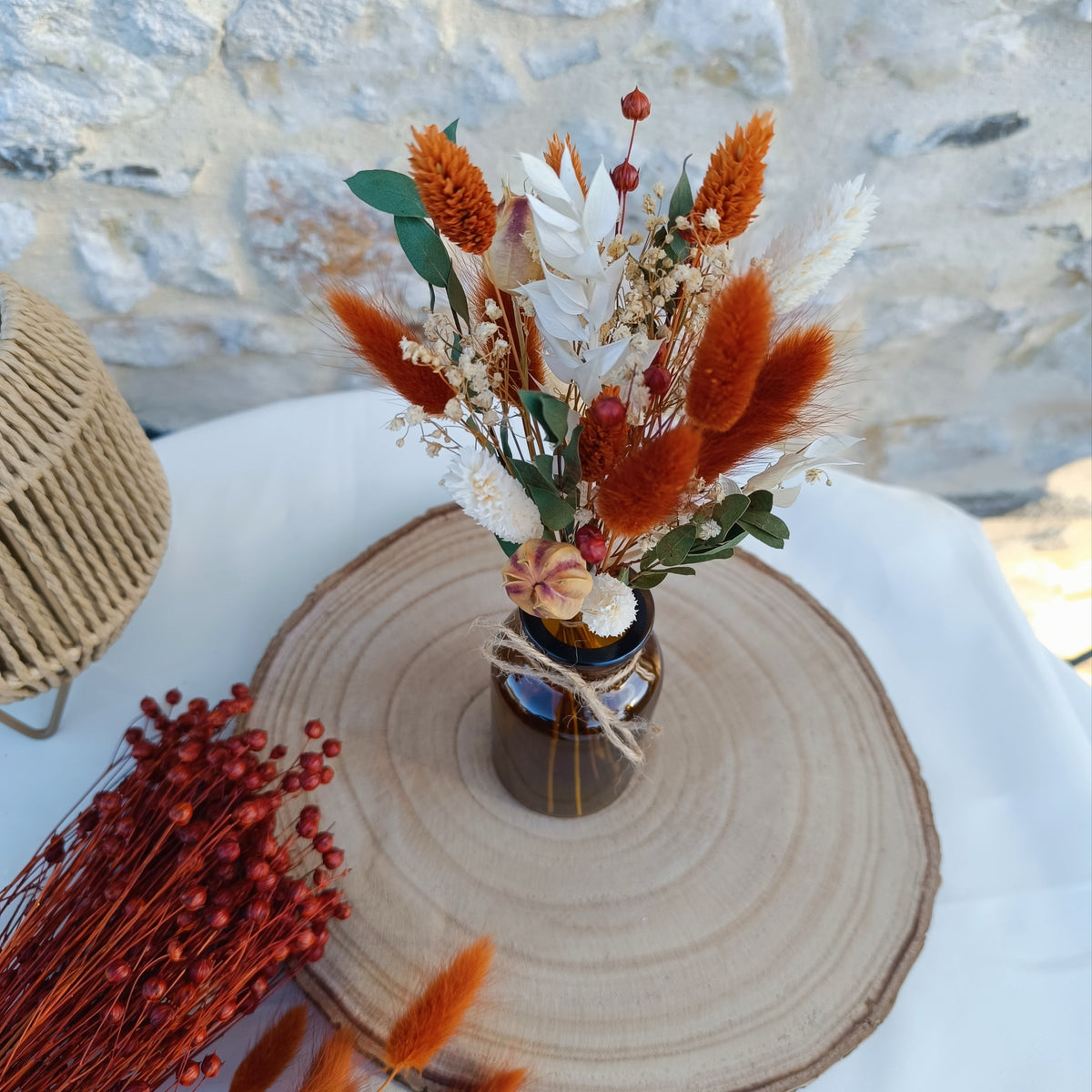 Bouquet Mélodie avec Vase