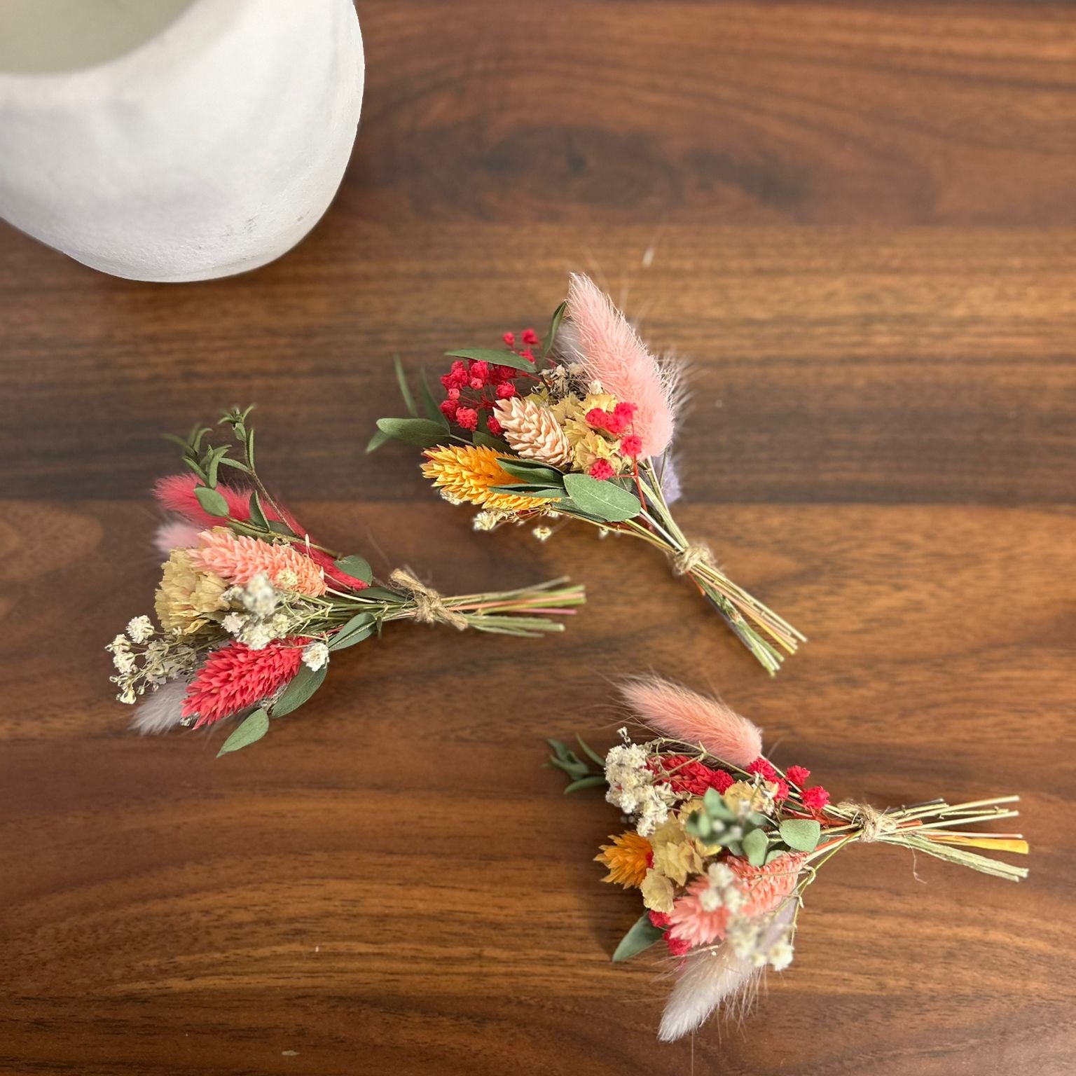 Trio mini-bouquets Agrumes