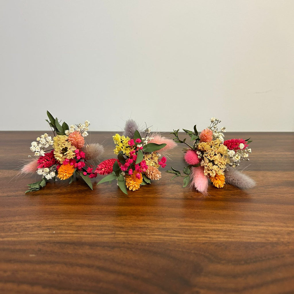 Trio mini-bouquets Agrumes
