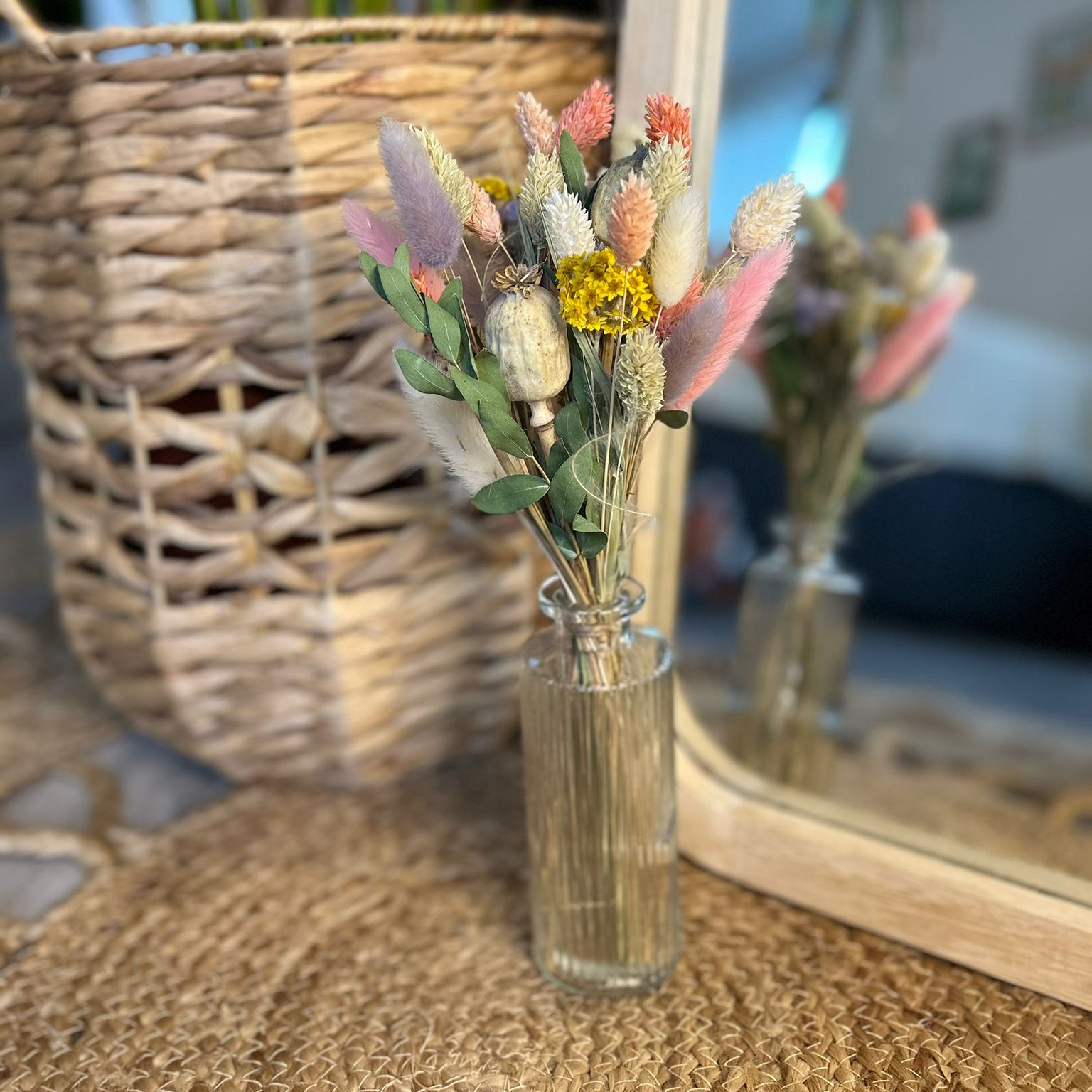 Bouquet Mélodie avec Vase