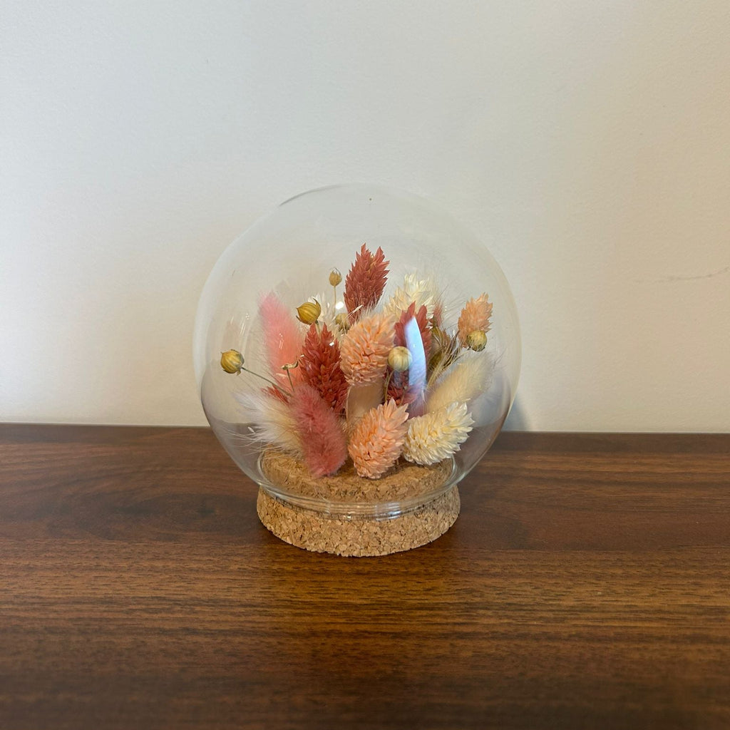 Cloche Fleurie Pivoine