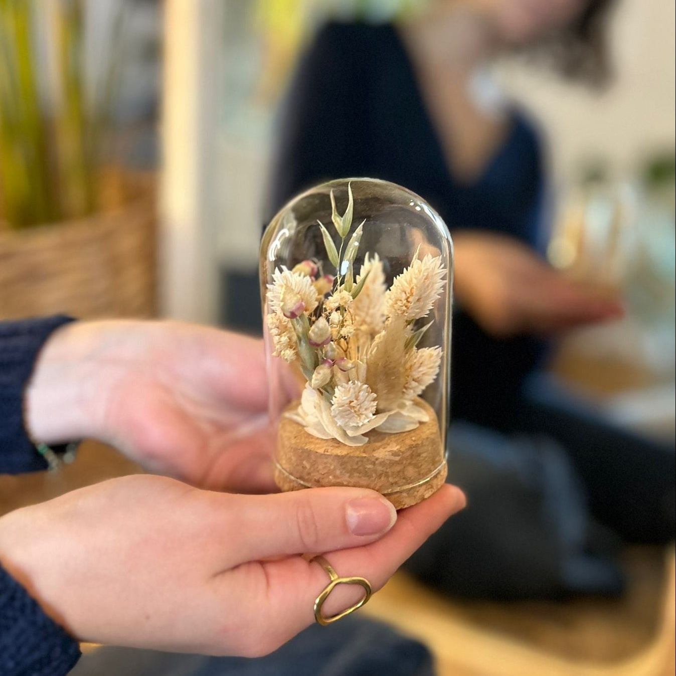 Mini-cloche Fleurie Alba