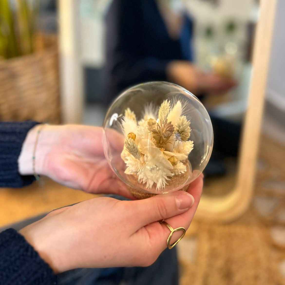 Cloche Fleurie Cocon