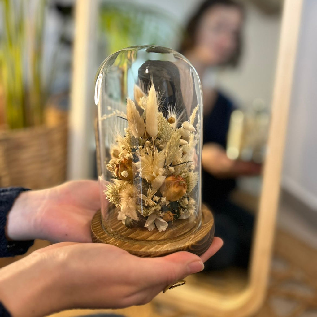 Cloche Fleurie Brume