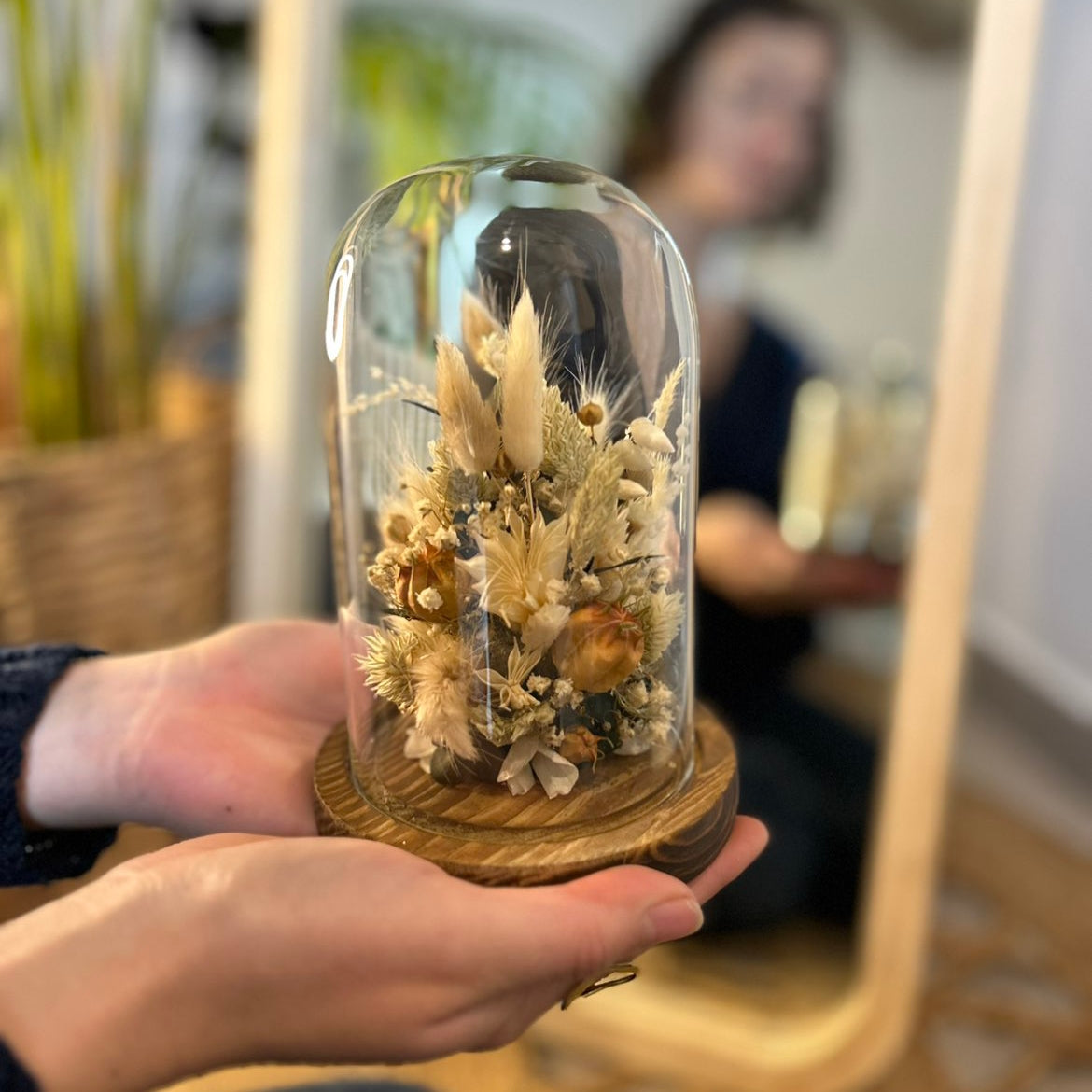 Cloche Fleurie Brume