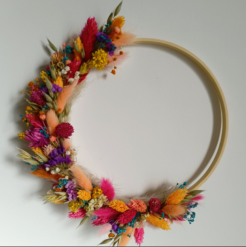 Couronne Fleurie Papillon