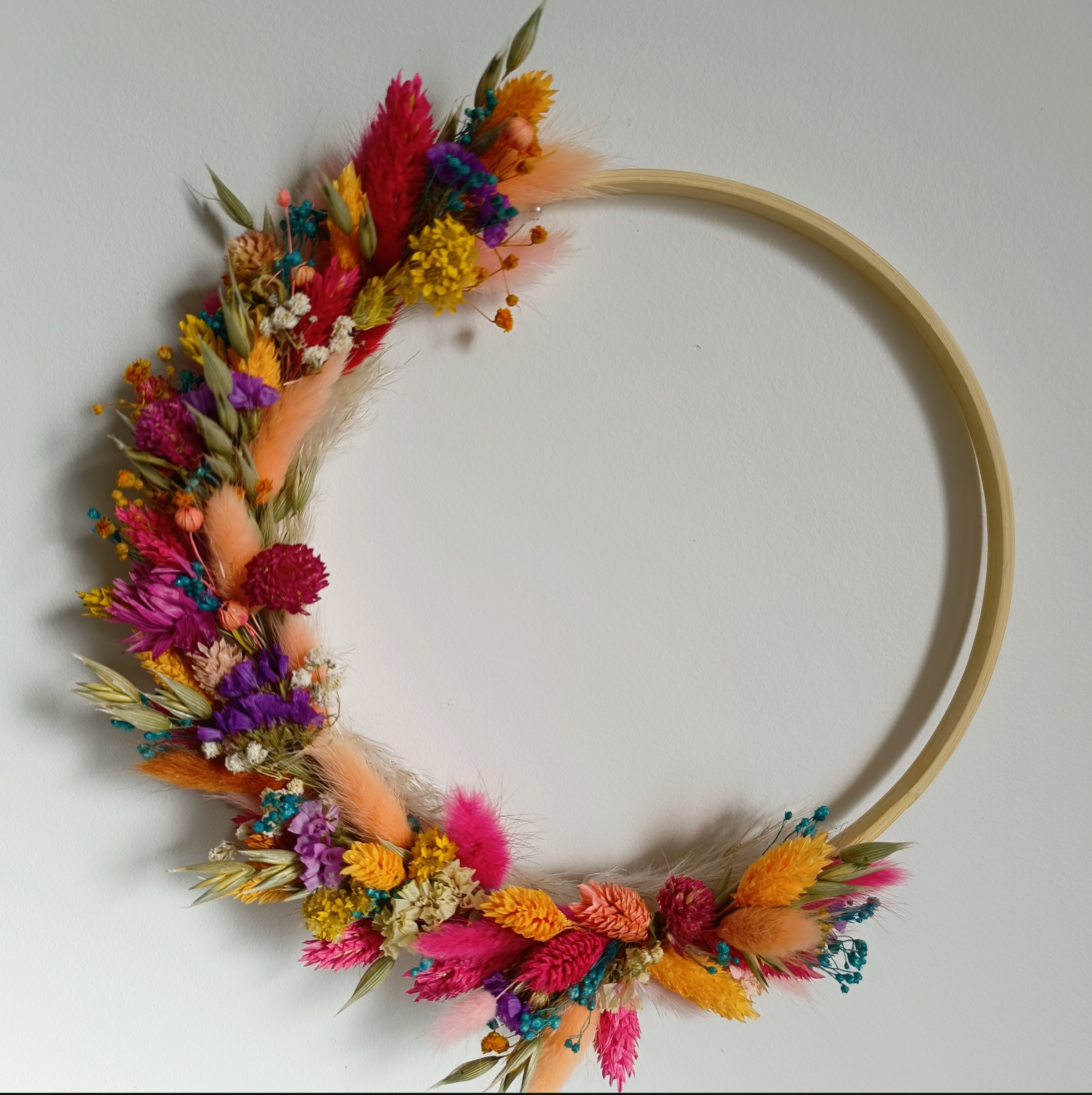 Couronne Fleurie Papillon