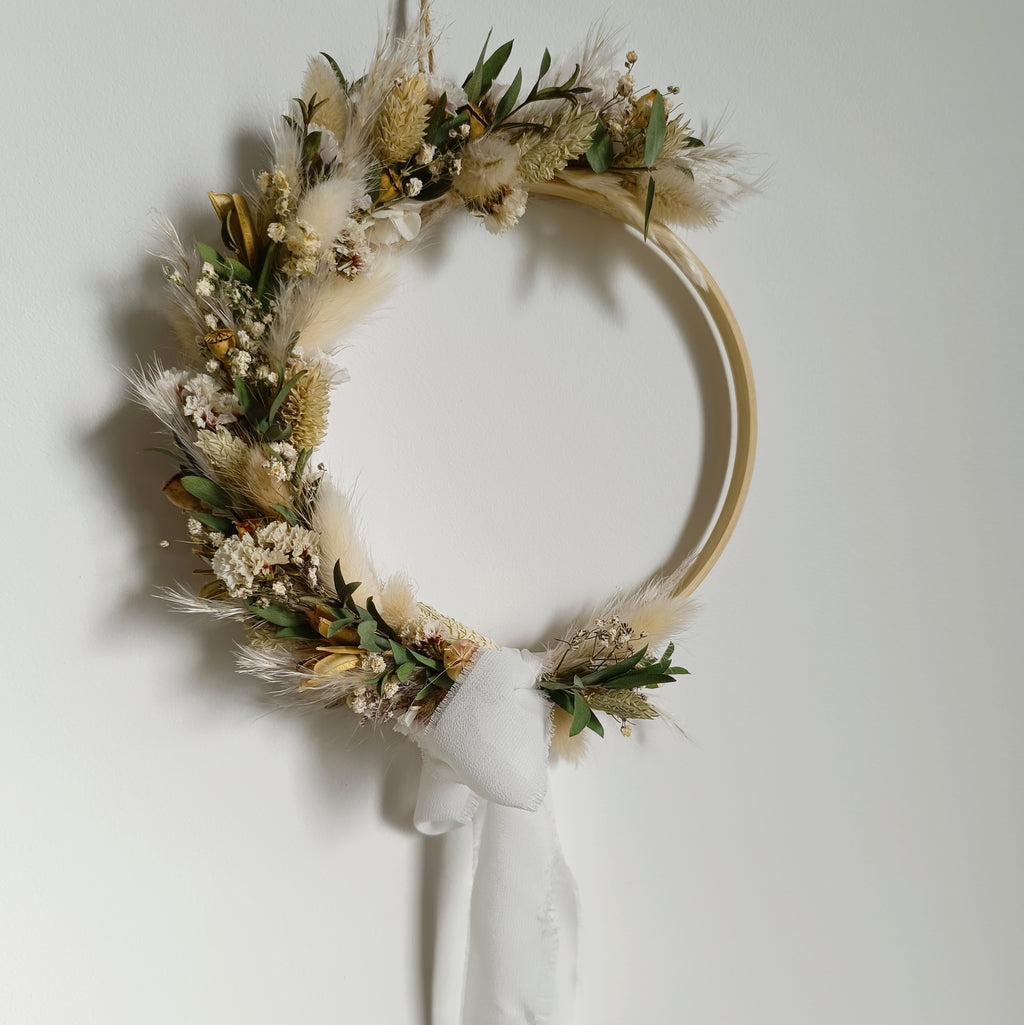 Couronne Fleurie Aquarelle