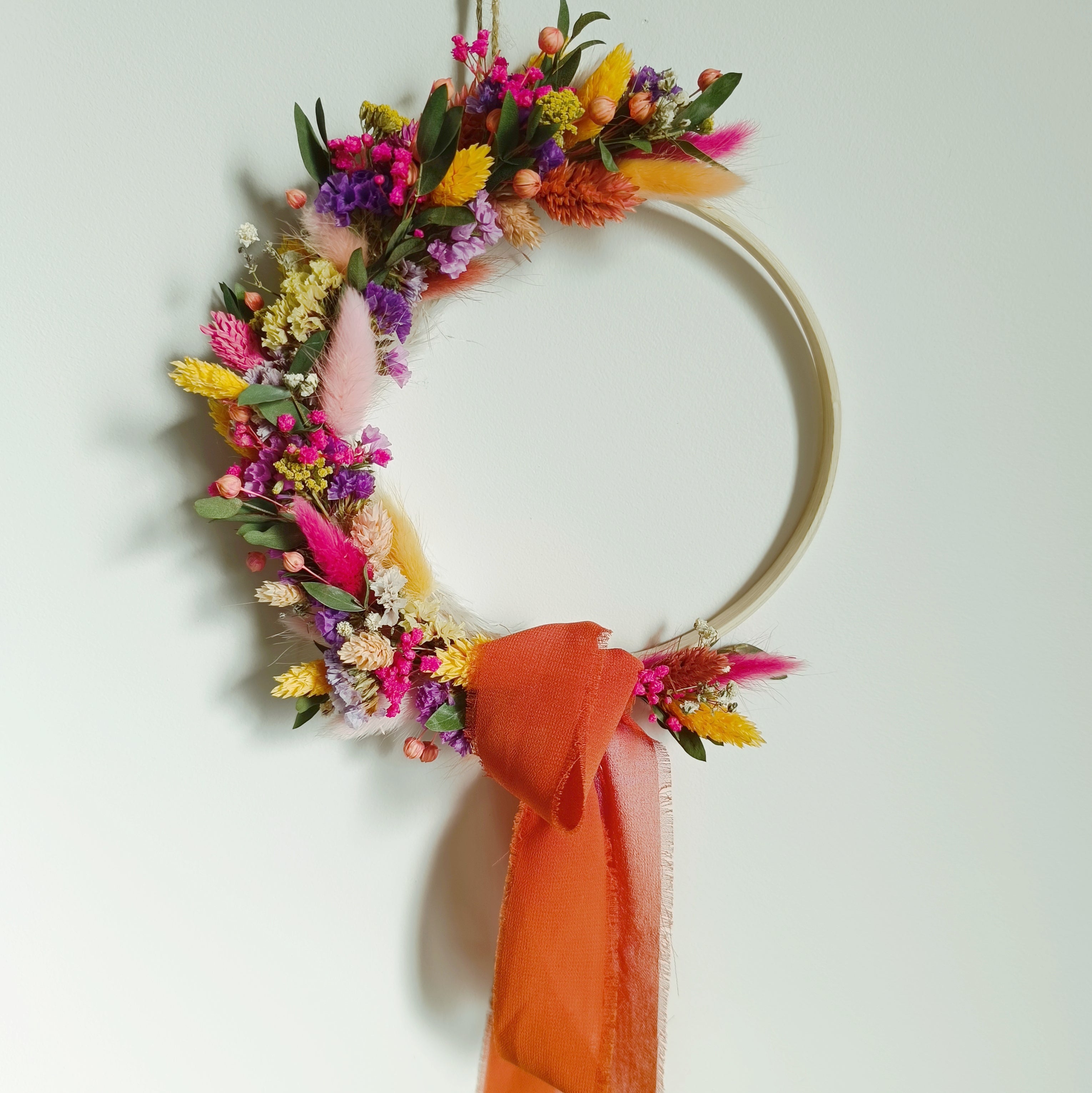 Couronne Fleurie Céleste